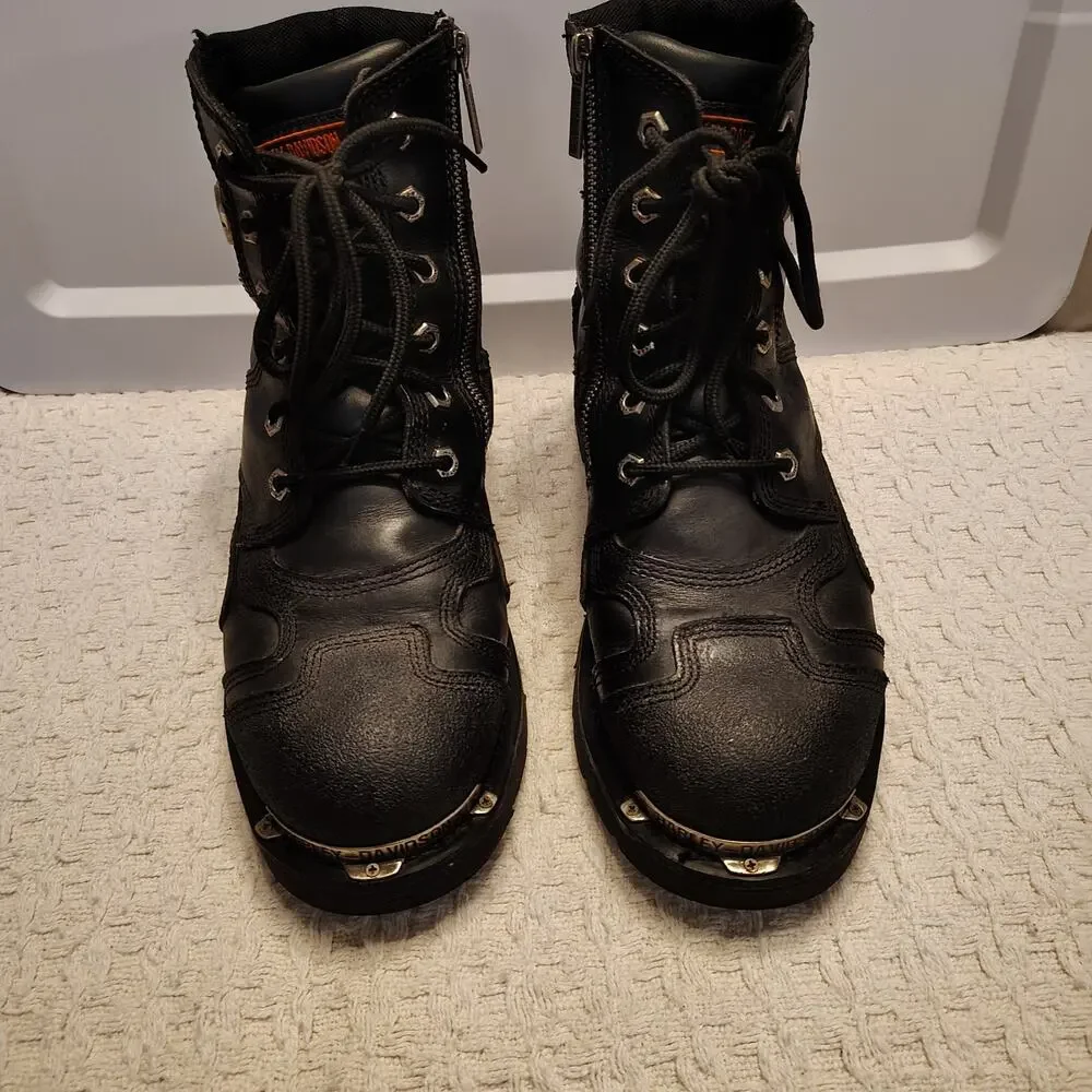 Harley Davidson Men's Stealth Motorcycle Boots Black D91642